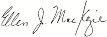 Ellen MacKenzie Signature