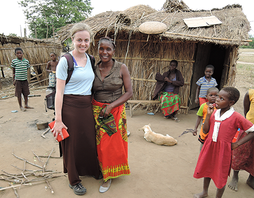 Allyson Nelson in Malawi