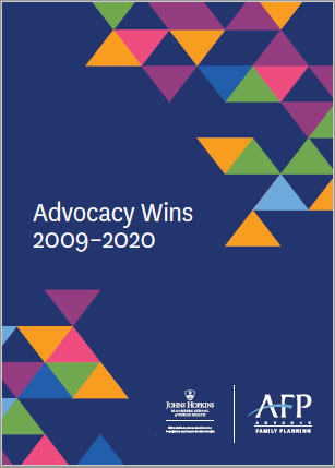 Advocacy Wins 2009-2020 - PFRH - Gates Institute - AFP