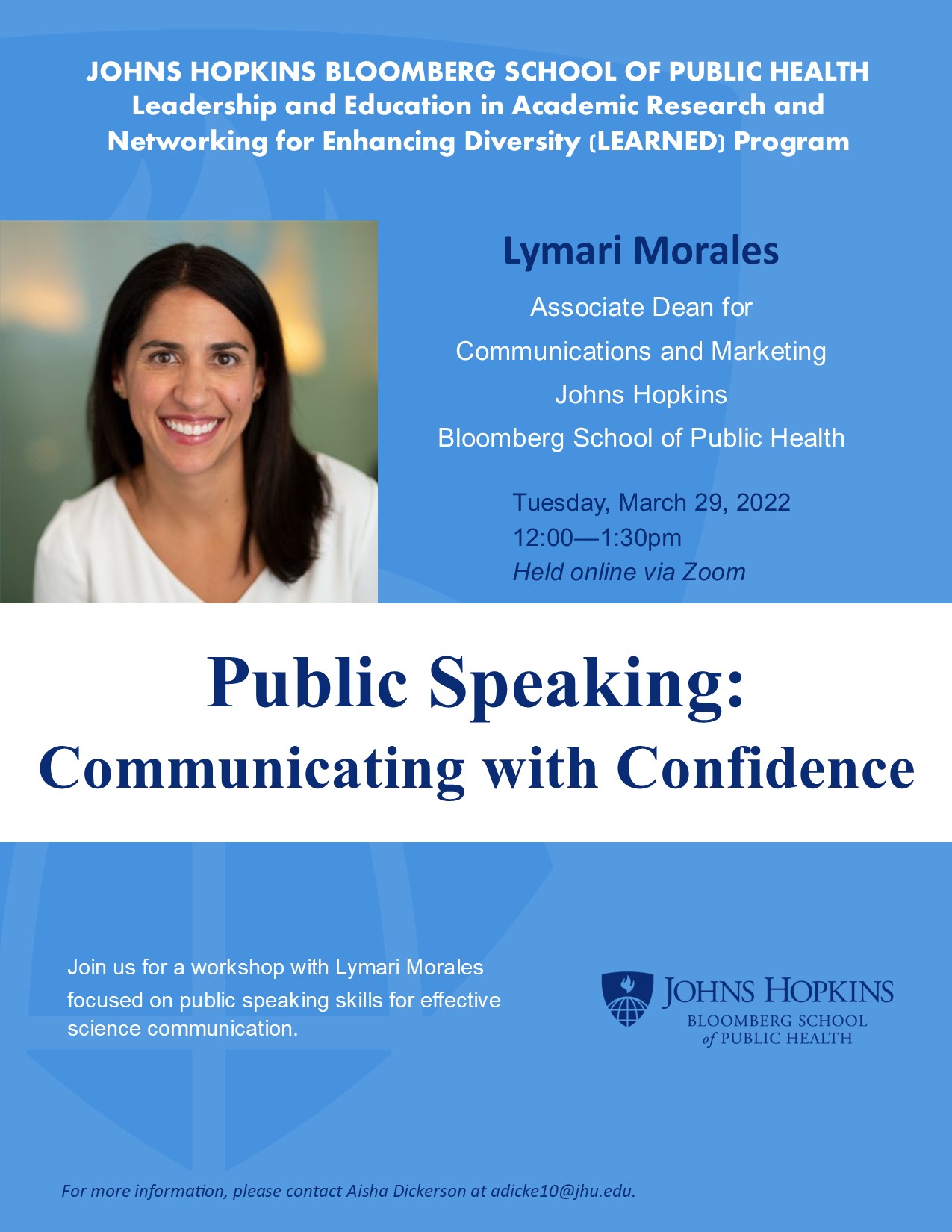 LEARNED Public Speaking Workshop