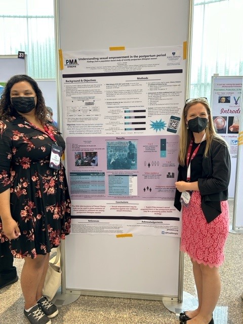 PMA ICFP poster presentation - Jess Dozier and Shannon Wood