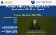 CHSOR Patient Safety End of Life Care