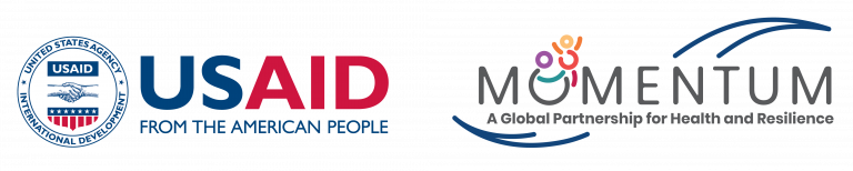 USAID and MOMENTUM logos