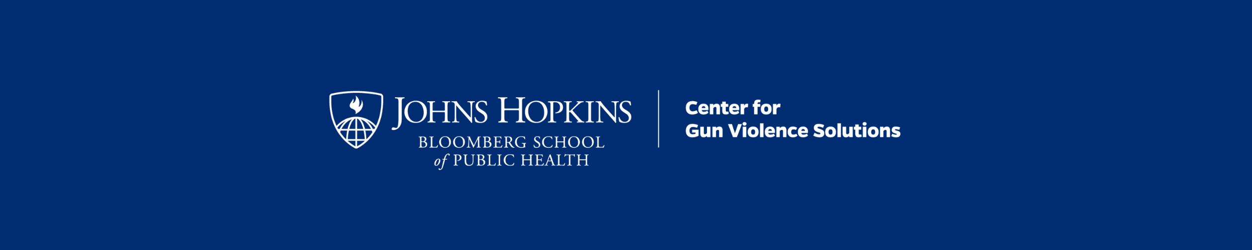 Logo of the Johns Hopkins Center for Gun Violence Solutions