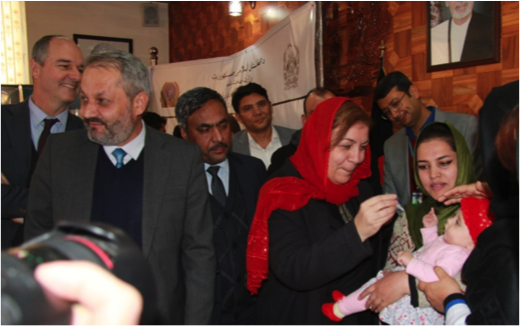 Afghanistan introduces rotavirus vaccine