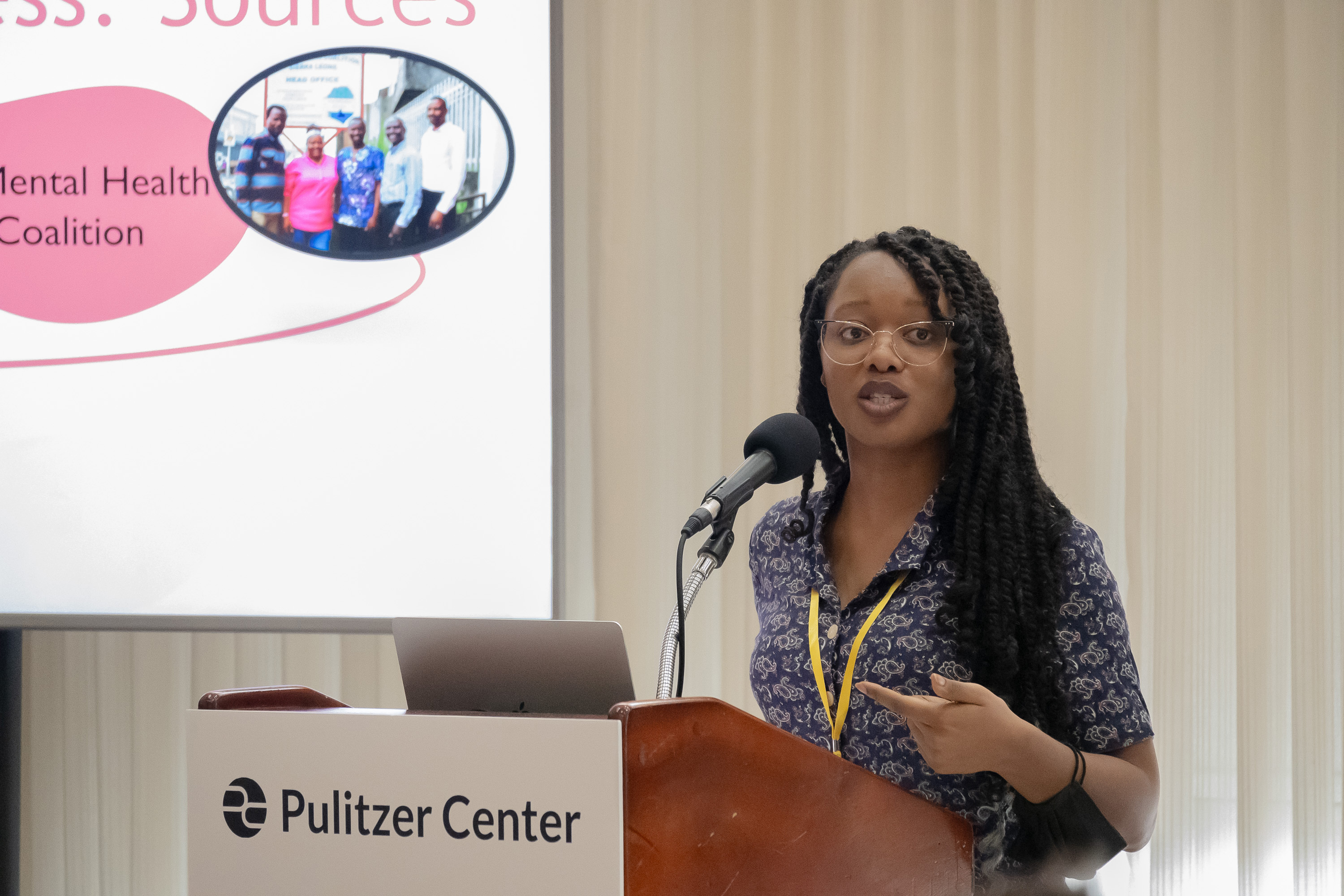 Blessed Sheriff, the Johns Hopkins-Pulitzer Center Global Health Reporting Fellow