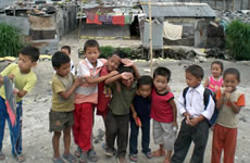 a group of Nepali children