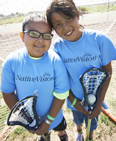 Two NativeVision participants
