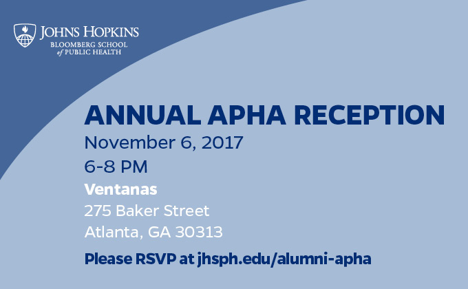APHA Alumni Event - Atlanta