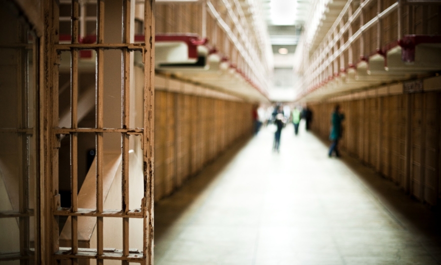 photo of interior of prison