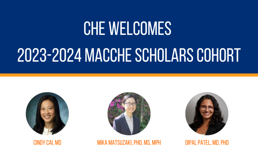 CHE Welcomes 2023-2024 MACCHE Scholars Cohort