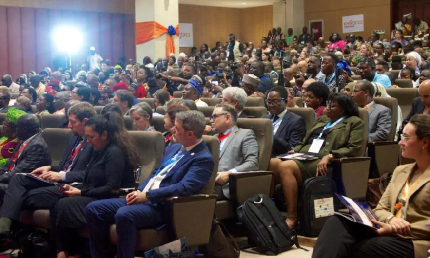 Some of the participants during a plenary session at the symposium