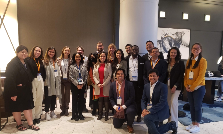Students and faculty at GDHF 2023