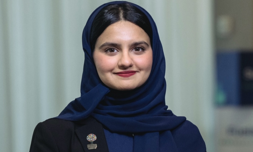 portrait of a young woman smiling