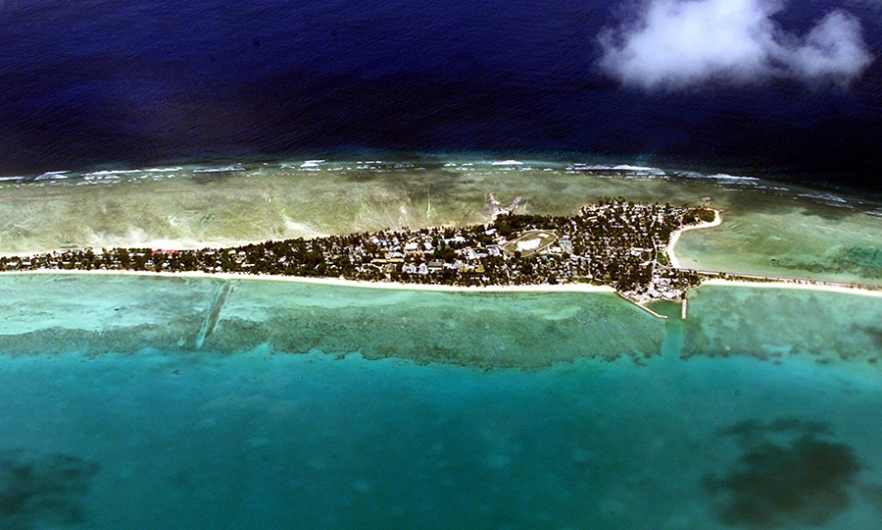 Kiribati has extended a welcome to refugees in the past—including a group of Afghan refugees back on September 11, 2001—but the island nation’s residents now face displacement due to climate change, without legal protections grants to other refugees.