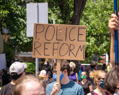police reform protest