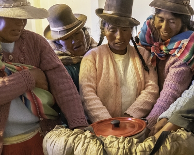 Study participants in Puno, Peru