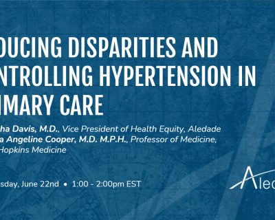 Flyer for Reducing Disparities and Controlling Hypertension in Primary Care