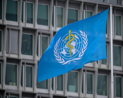 The World Health Assembly, which sets WHO priorities, convenes virtually May 24 – June 1.  Image: Fabrice Coffrini/AFP via Getty Images