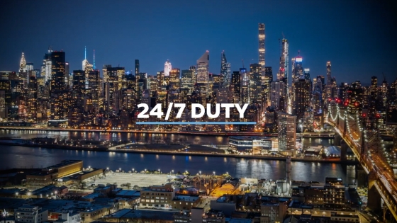 Jaimie Shaff thumbnail: 24/7 Duty - City nightscape 