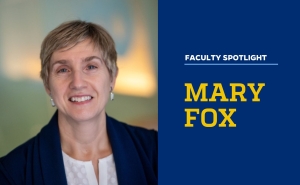 A headshot of HPM Assistant Practice Professor Mary Fox.