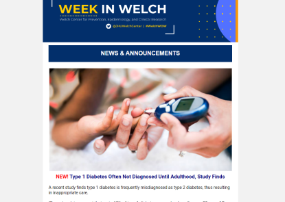 Week in Welch screenshot from Sept. 29, 2023, newsletter